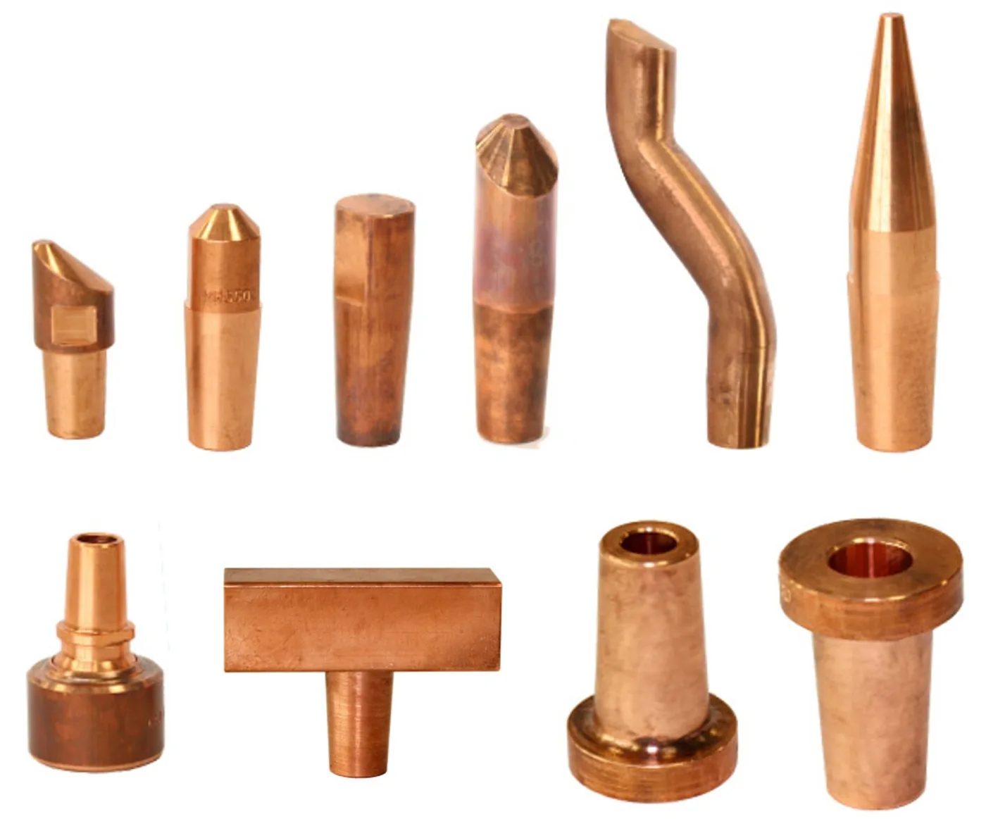 Consumibles y componentes para soldadura por resistencia