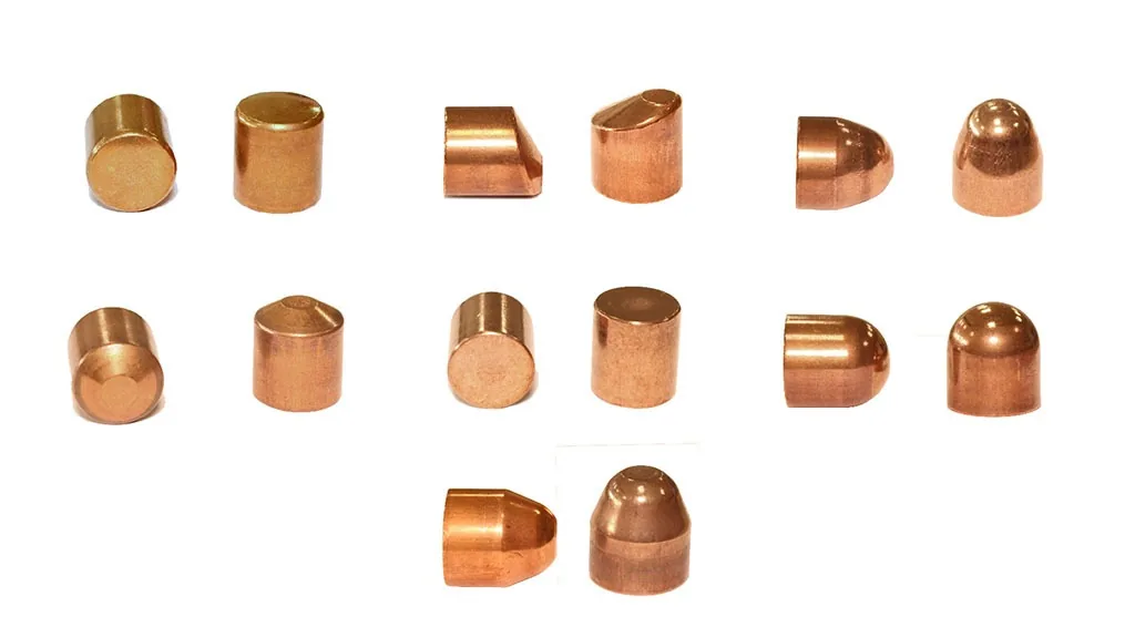 Consumibles y componentes para soldadura por resistencia